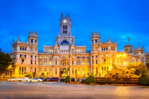 Plaza de la Cibeles, Madrid, España