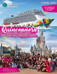 Agencia de Viajes Gloria Méndez - Viaje de quinceañeras Caribe 2020